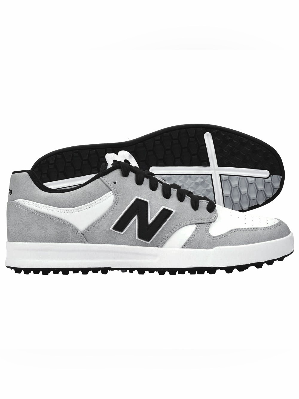 New Balance Men's 480 Spikeless Golf Grey White Shoes MG480GW Size 10